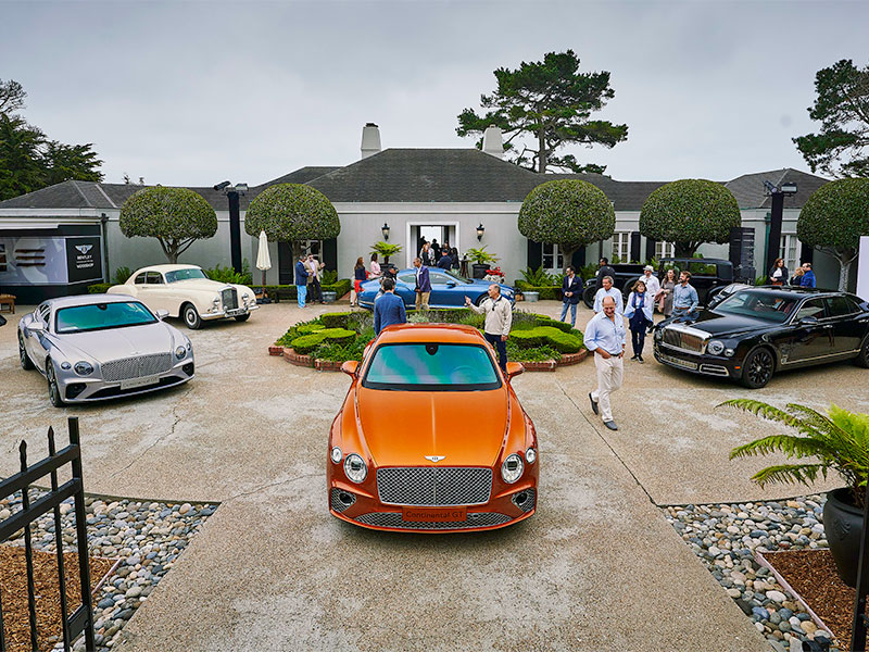 BENTLEY MOTORS تحيي الذكرى المئوية لتأسيسها في "أسبوع مونتيري للسيارت"